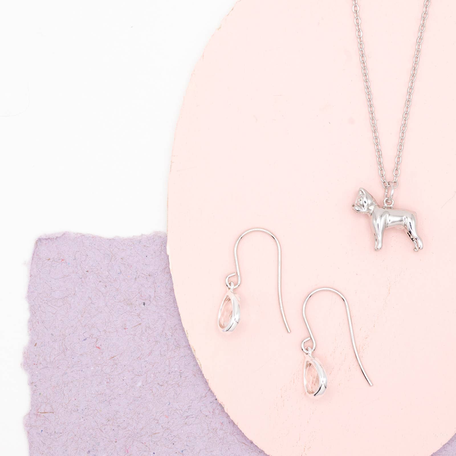 Boston Terrier Dog Charm Necklace Animal Pet Gift Giving: Gold