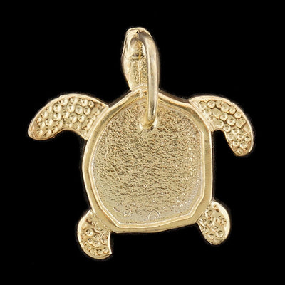 Atocha Jewelry - Small Silver Coin Turtle Pendant - Back