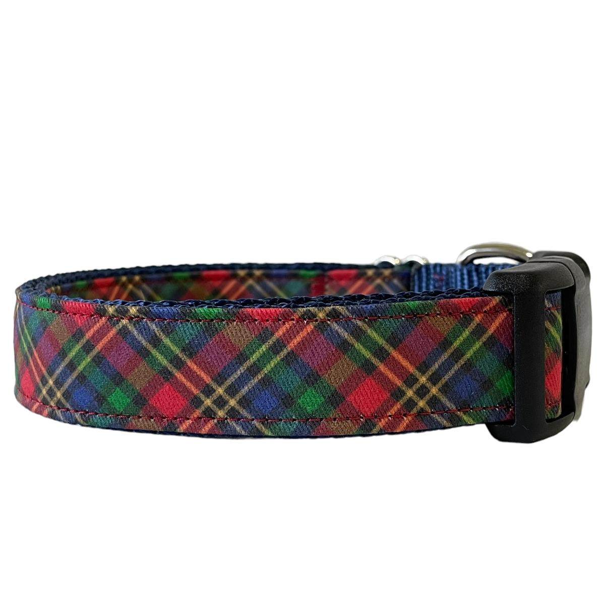 Green Red Blue Plaid Dog - Leash 52"