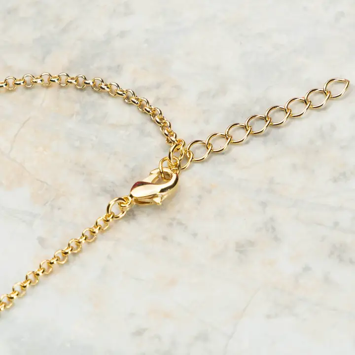 Balloon Puppy 14K Gold Platted Necklace