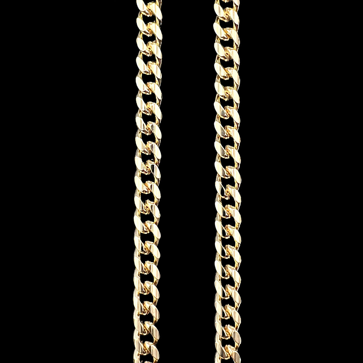 14k Gold-Filled Miami Cuban Chain - 4mm