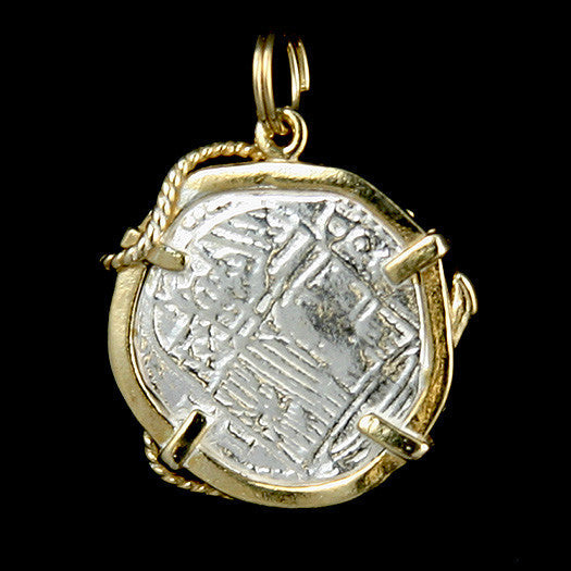 Atocha Jewelry - Medium Pieces of 8 Silver Coin Pendant