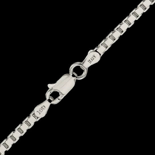 Sterling Silver Fancy Box Chain - 2.50mm