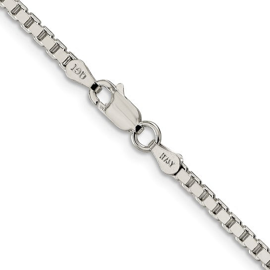 Sterling Silver Fancy Box Chain - 2.50mm
