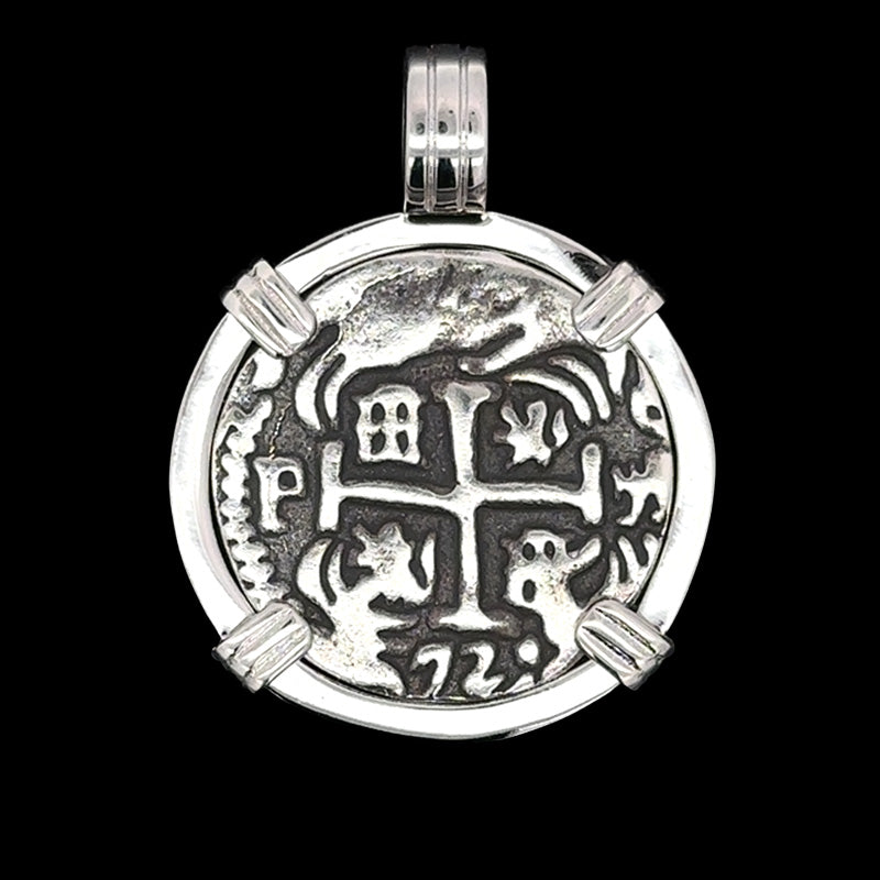 Atocha Jewelry - 4 Reales Silver Coin Pendant