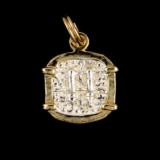 Atocha Jewelry - Square Silver Coin Pendant