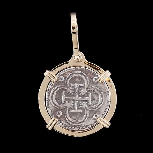 Atocha Jewelry - Bogota Silver Coin Pendant