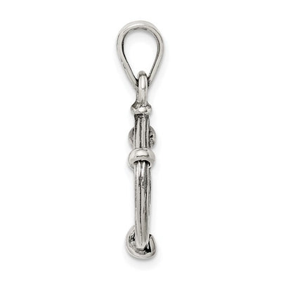 Ancient Coins Sterling Silver and Bronze Antiqued Widow's Mite Coin Pendant