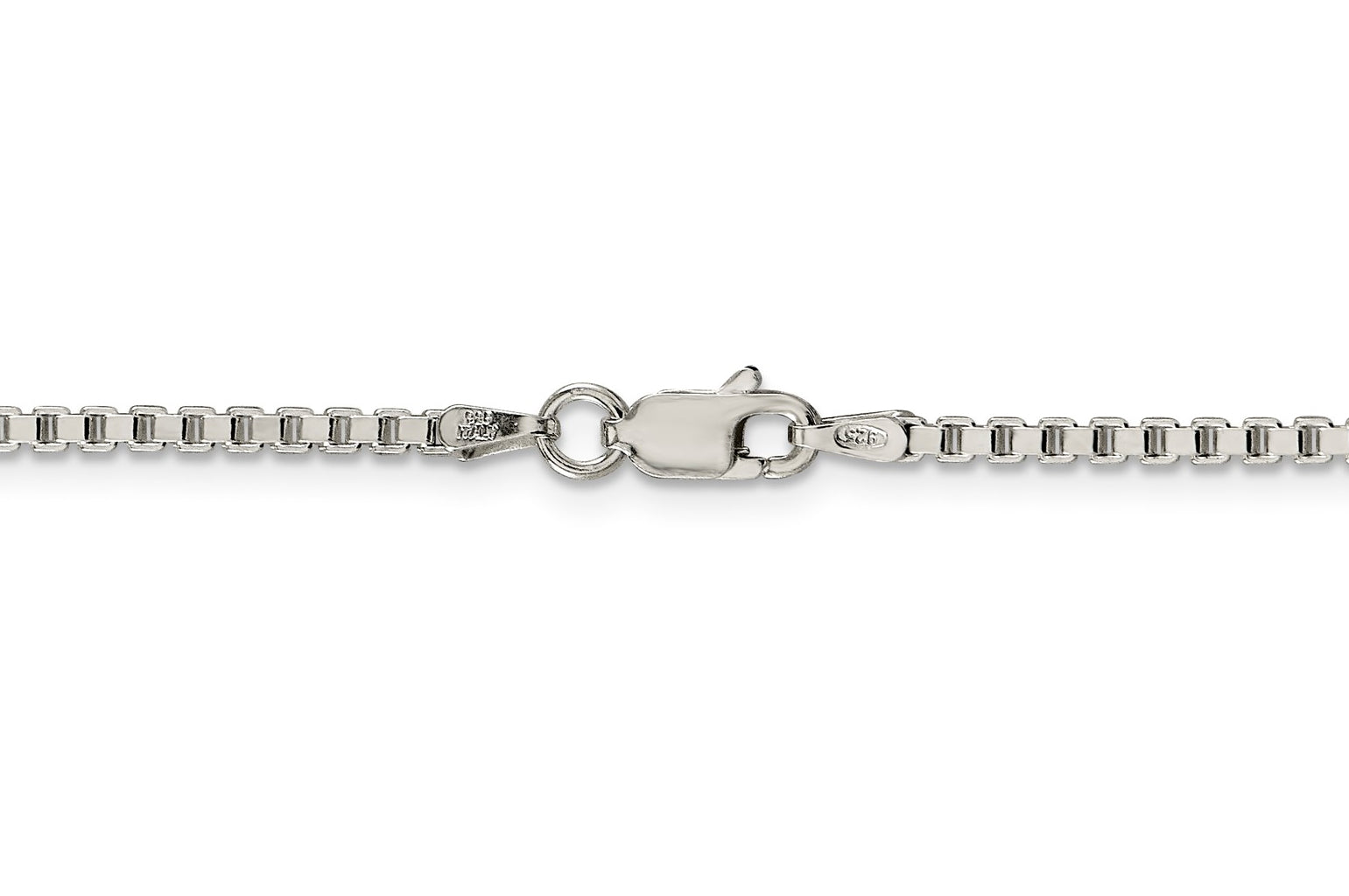 Sterling Silver Fancy Box Chain - 2.00mm