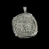 Atocha Jewelry - Odd Shape 8 Reale Silver Coin Pendant Back
