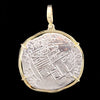 Atocha Jewelry - Extra Large Potosi Silver Coin Pendant Back
