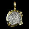 Atocha Jewelry - Large Museum Reale Silver Coin Pendant - Back