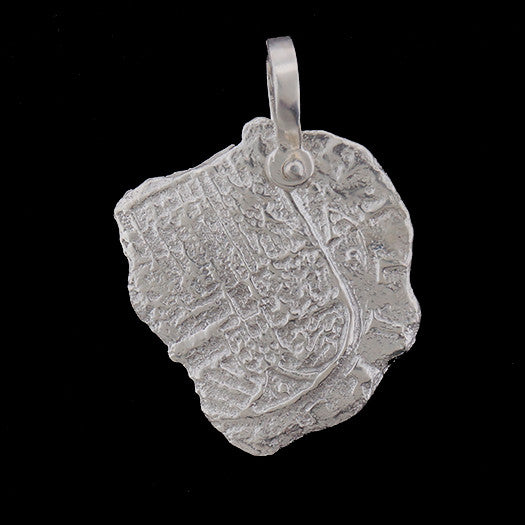 Atocha Jewelry - Pieces of 8 Silver Coin Pendant Front
