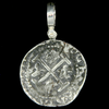 Atocha Jewelry - Lima 8 Escudo Silver Coin Pendant Front