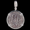 Atocha Jewelry - 8 Reale Silver Coin Pendant Back