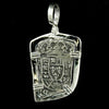 Atocha Jewelry - Long 8 Reales Silver Coin Pendant