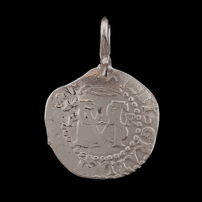 Atocha Jewelry - Pieces of 8 Small Silver Coin Pendant Front