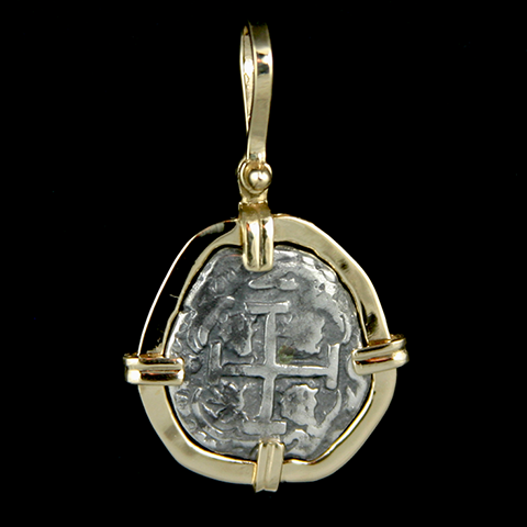 Atocha Jewelry - Odd Reale Silver Coin Pendant