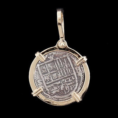Atocha Jewelry - Bogota Silver Coin Pendant