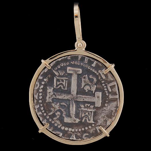 Atocha Jewelry - 8 Reale Silver Coin Pendant