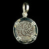 Atocha Jewelry - 1 Reale Silver Coin Pendant Front