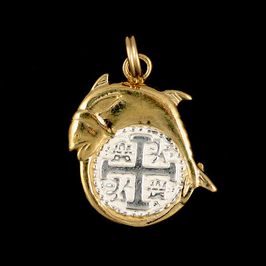 thumbnail image 2 of Authentic Atocha Sunken Treasure Jewelry – Small Pieces Of 8 Silver Coin Pendant 2 of 4